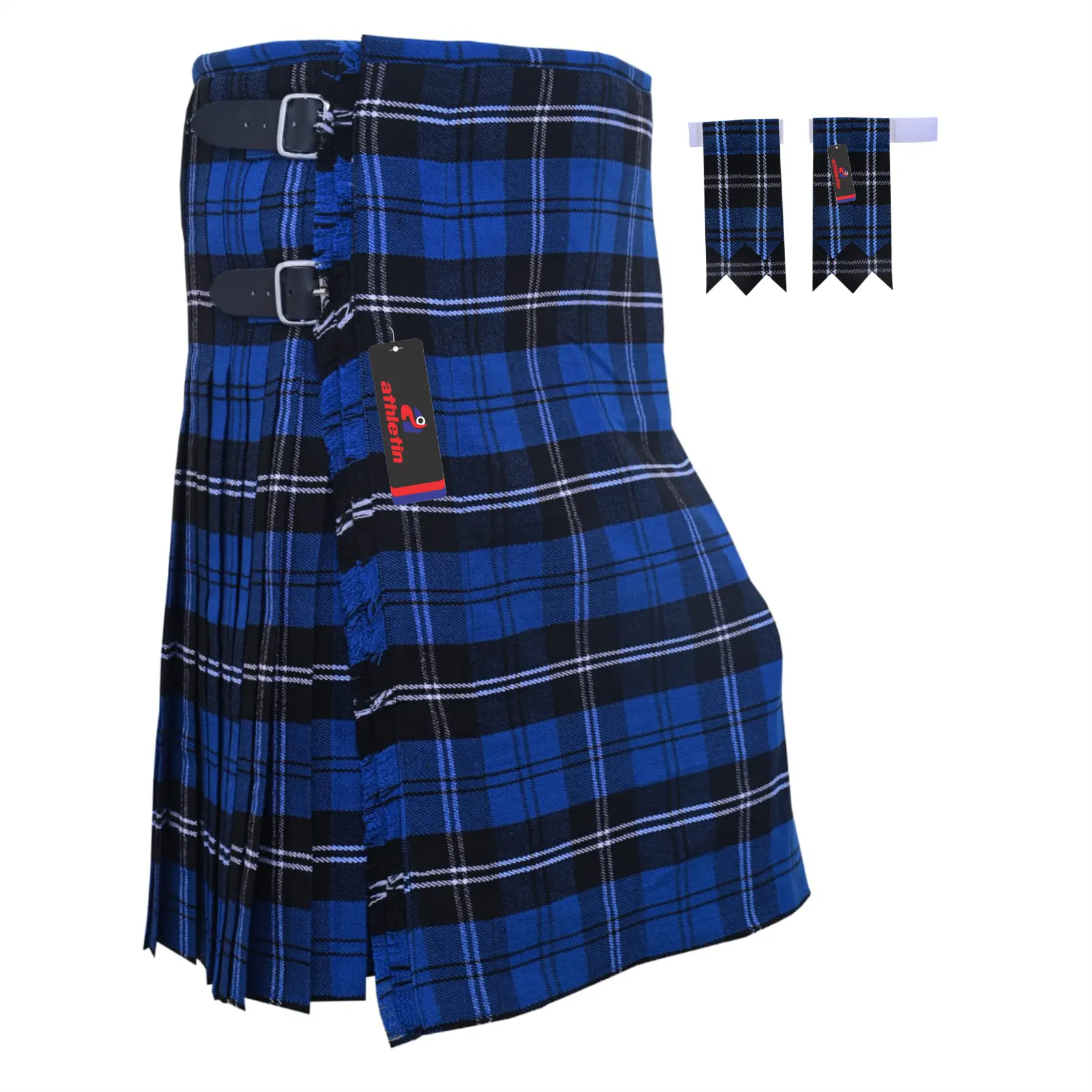 Ramsay-Blue Kilts for Men - Tartan Plaid Mens Kilt Ramsay-Blue Kilts for Men - Tartan Plaid Mens Kilt