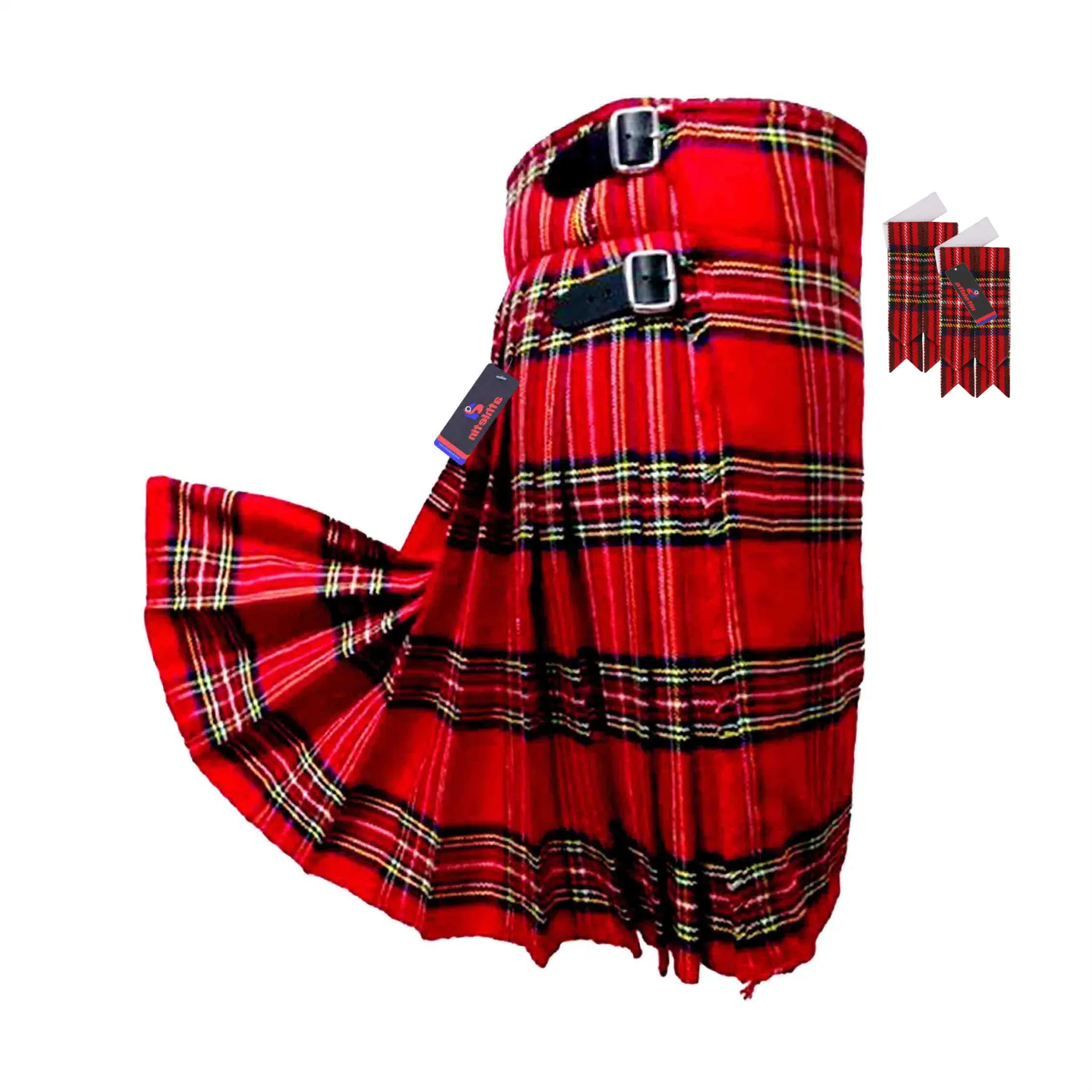 Royal-Stewart Kilts for Men - Tartan Plaid Mens Kilt Royal-Stewart Kilts for Men - Tartan Plaid Mens Kilt
