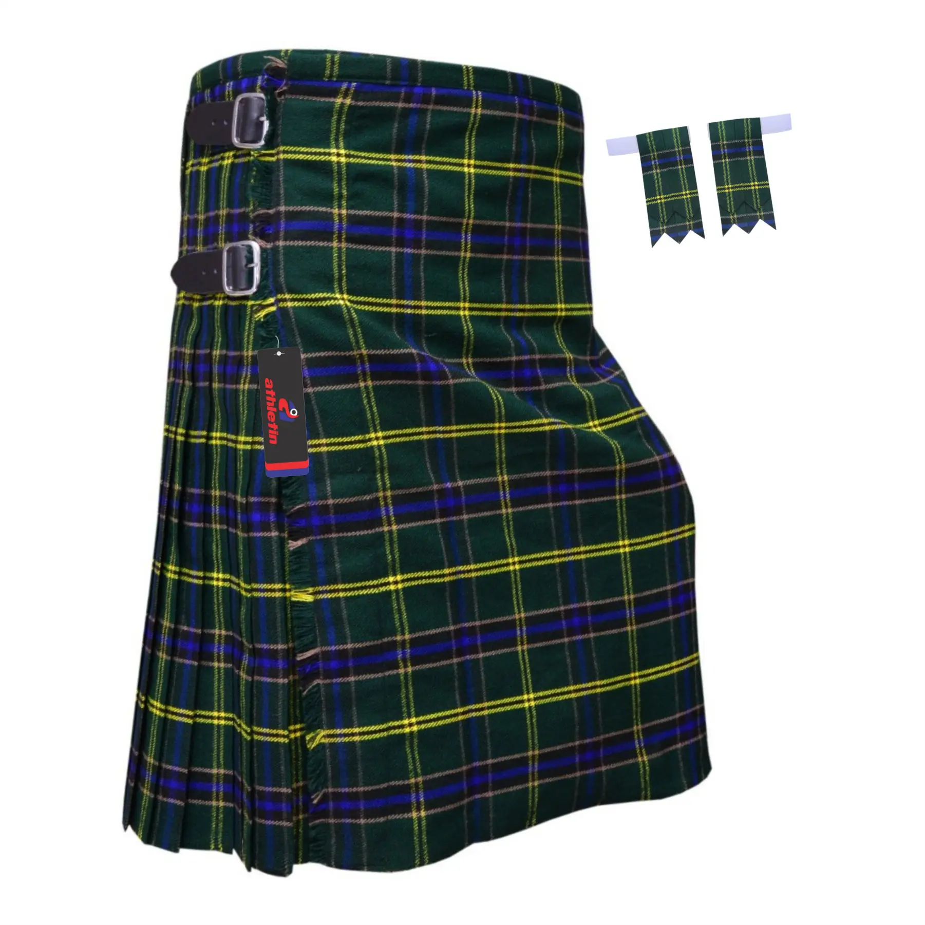US-Army Kilts for Men - Tartan Plaid Mens Kilt US-Army Kilts for Men - Tartan Plaid Mens Kilt
