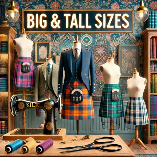 Plus size kilts for men 