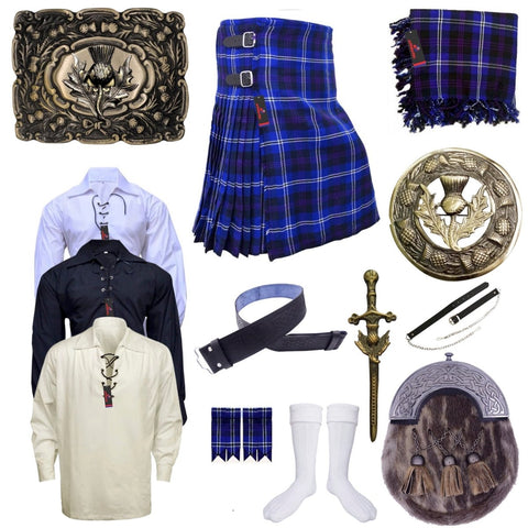 Heritage of Scotland Tartan Kilt Outfit