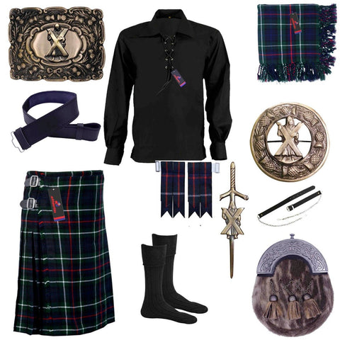Highland Kilt Outfit Mackenzie Tartan ST Andrews Set