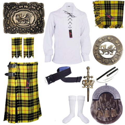 Macleod of Lewis Tartan Kilt Outfit