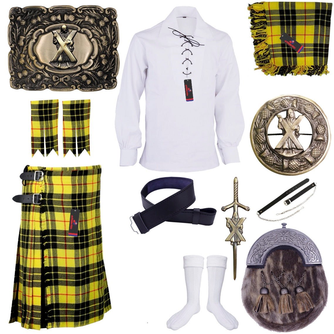 Macleod of Lewis Tartan Kilt Outfit