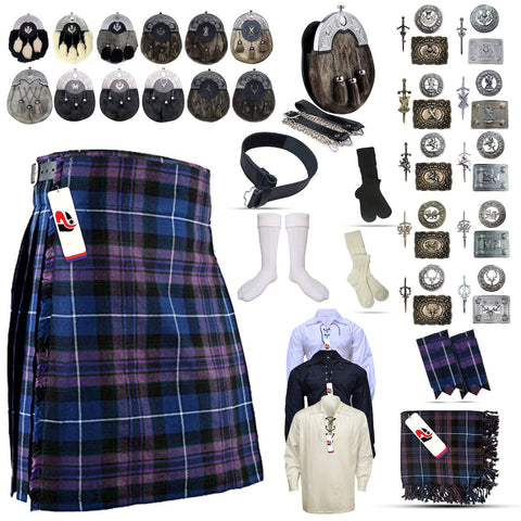 Pride of Scotland Tartan Highland Kilt Outfit