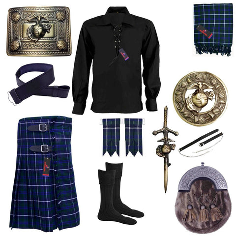 Scottish Clan Douglas Kilt Outfit